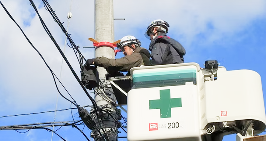 電気通信工事スタッフ写真イメージ