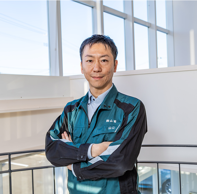 株式会社山電代表取締役社長の山口さんの写真